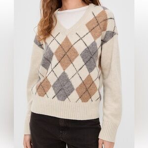 Alex Mill Yasmine Argyle Sweater
